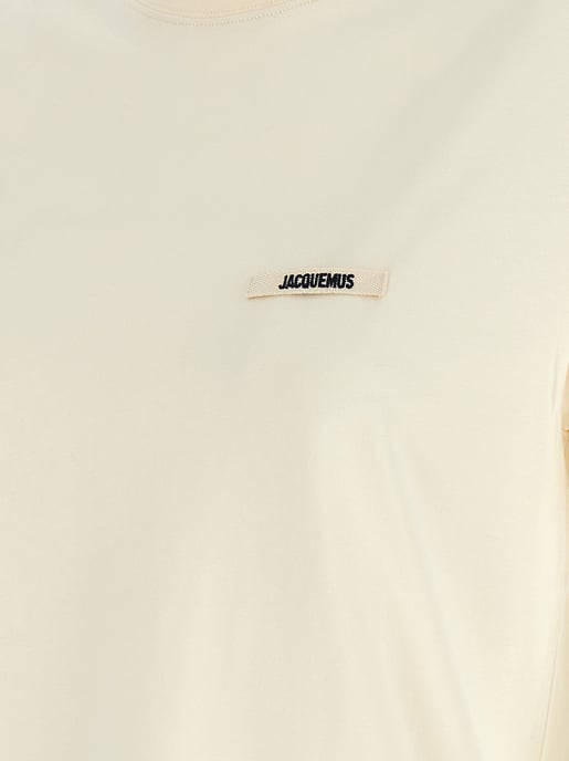 Camiseta de algodón beige Jacquemus - Image 4