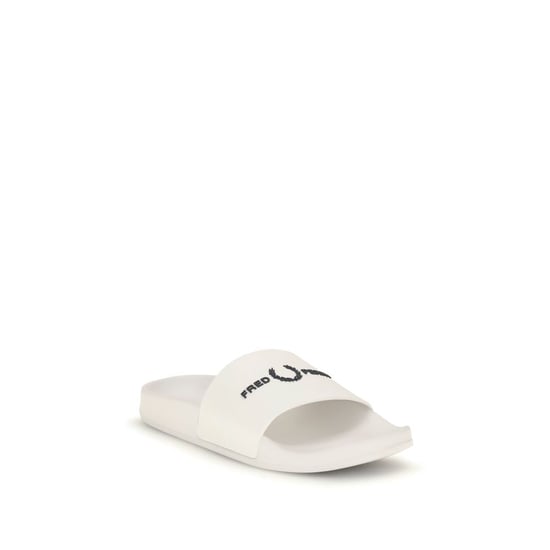 Sandalias de goma blancas Fred Perry - Image 2
