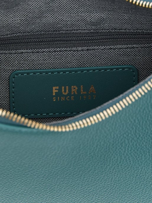 Bolso de hombro de piel de ternera bicolor Furla - Image 4