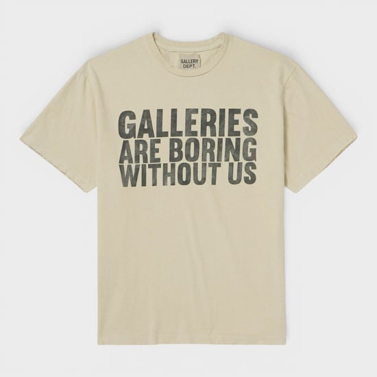 Gallery Dept. Camiseta Boring Logo Blanco Archival - Image 1