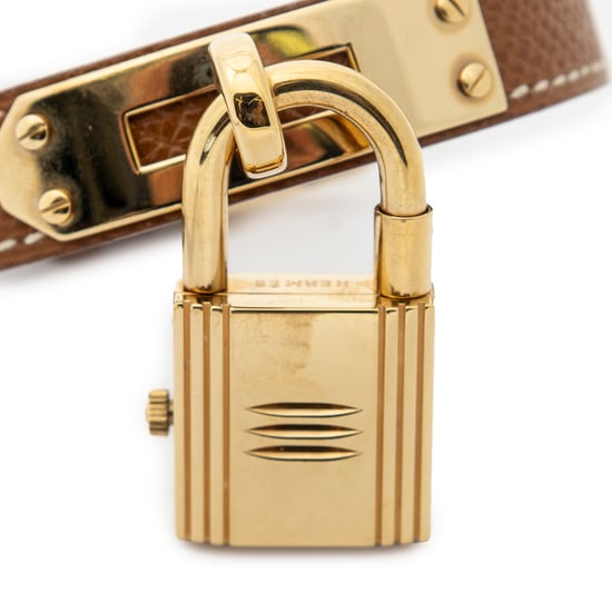 Hermès Kelly Watch en Brown Cuero de becerro - Image 5