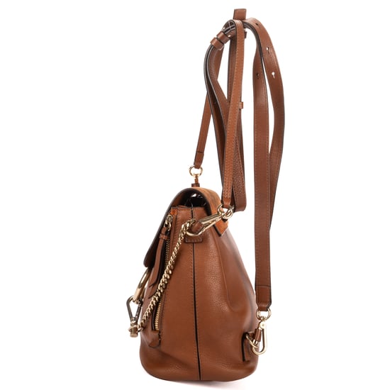 Chloé Mini Faye Backpack Bag  en  marrón Cuero de ternero - Image 3