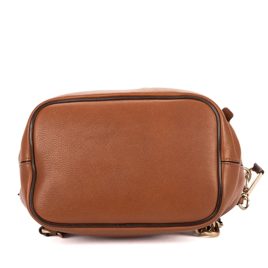 Chloé Mini Faye Backpack Bag  en  marrón Cuero de ternero - Image 6