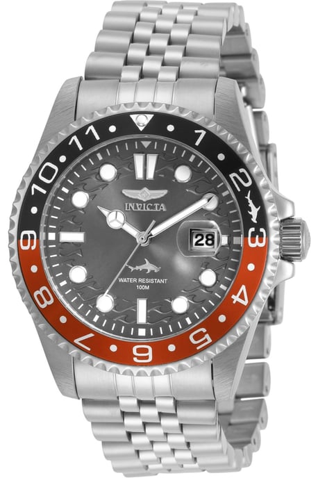 Invicta Pro Diver 30621 Reloj de Hombre - Movimiento de Cuarzo - Acero Inoxidable con Esfera Gris - 43 mm - Image 1