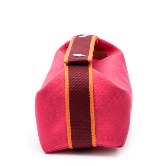 Hermès Bride-a-Brac Case PM en rosa Lienzo - Image 2