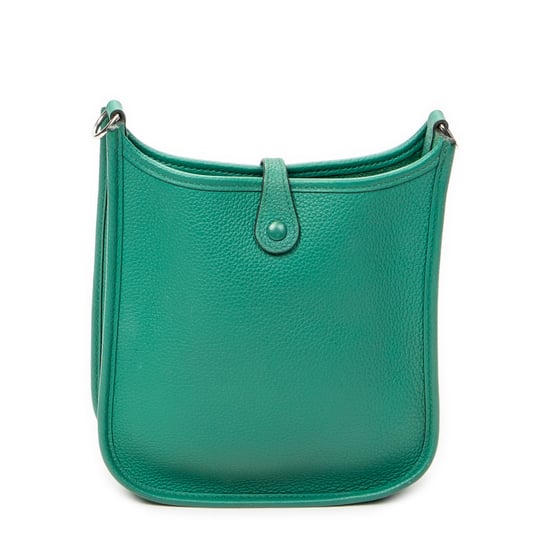 Hermès Evelyne TPM en  verde Cuero de ternero - Image 5