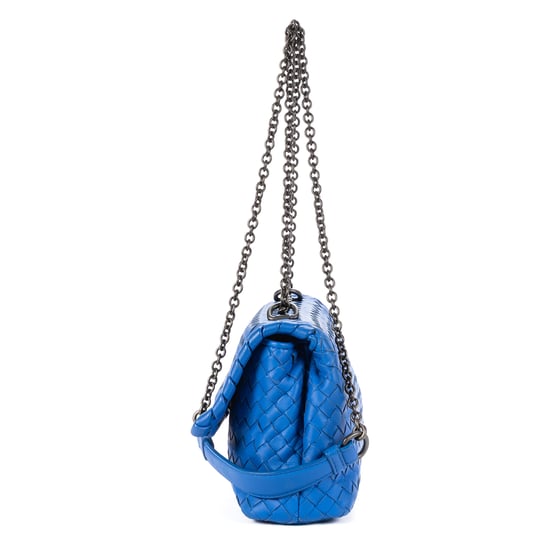 Bottega Veneta Olimpia Crossbody en azul Cuero de becerro - Image 3