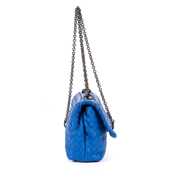 Bottega Veneta Olimpia Crossbody en azul Cuero de becerro - Image 4
