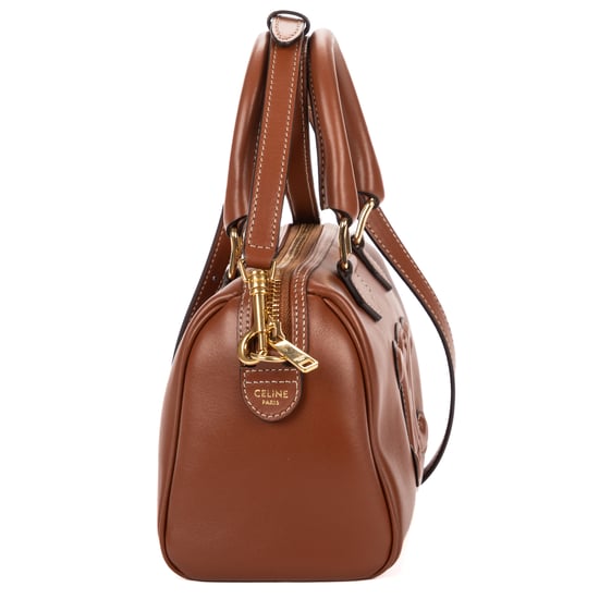 Celine Small Boston Small en  Brown Cuero de ternero - Image 4