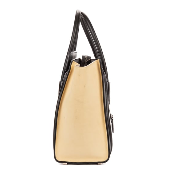 Celine Tricolor Micro Luggage  en  negro Cuero de ternero - Image 4