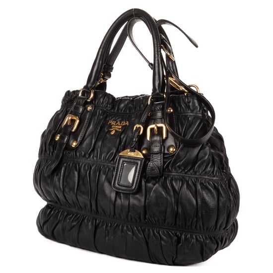 Prada Medium Gaufre Tote Medium en  negro Cuero de ternero - Image 2