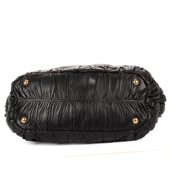 Prada Medium Gaufre Tote Medium en  negro Cuero de ternero - Image 6