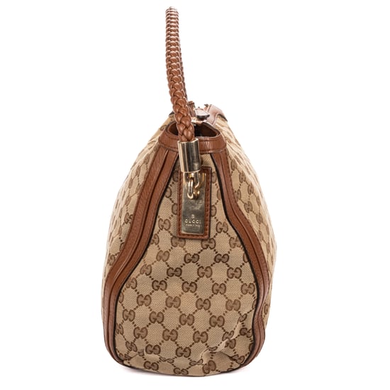 Gucci Bella Hobo Bag  en  beige Lienzo - Image 4
