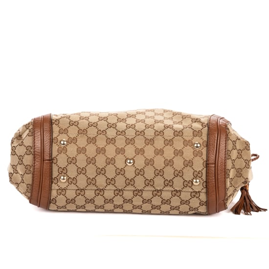 Gucci Bella Hobo Bag  en  beige Lienzo - Image 6