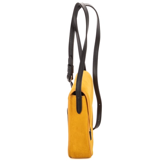 Celine Trotteur Crossbody en amarillo Cuero de ternero - Image 4