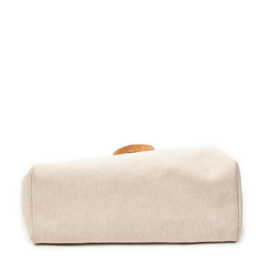 Hermès Herbag Cabas GM en beige Lienzo - Image 6