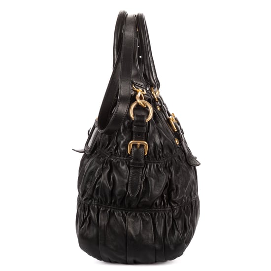 Prada Medium Gaufre Tote Medium en  negro Cuero de ternero - Image 3