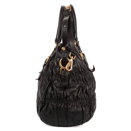 Prada Medium Gaufre Tote Medium en  negro Cuero de ternero - Image 4