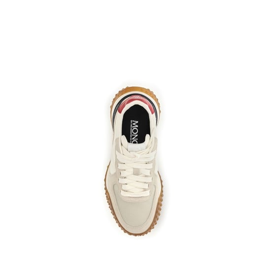 Zapatillas deportivas de poliamida beige Moncler - Image 4
