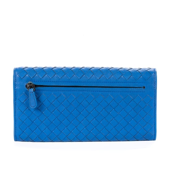 Bottega Veneta Flap Continental  en  Blue Cuero de becerro - Image 5