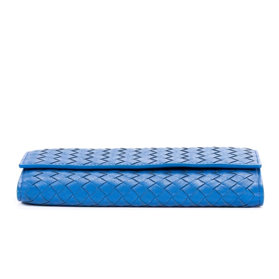 Bottega Veneta Flap Continental  en  Blue Cuero de becerro - Image 6
