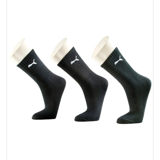 PUMA Crew 3Pck Black Socks - Image 3