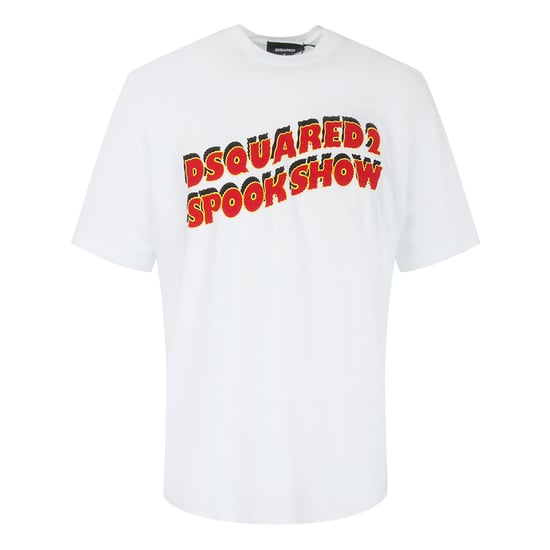 Camiseta Blanca Con El Logo De Dsquared2 - Image 1
