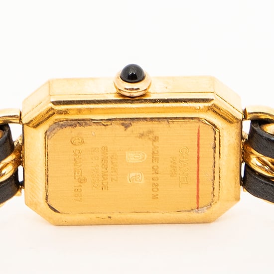 Chanel Première M en negro Acero inoxidable sin níquel - Image 5