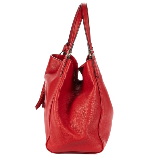 Gucci Soho Tassel Hobo en rojo Cuero de becerro - Image 3