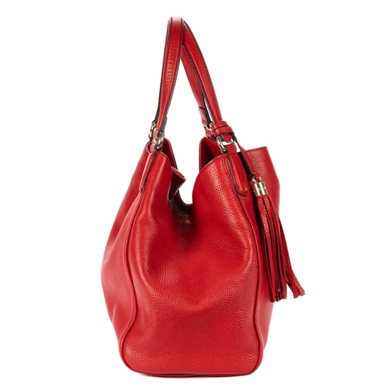 Gucci Soho Tassel Hobo en rojo Cuero de becerro - Image 4