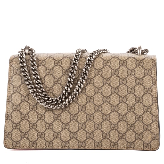 Gucci Small Dionysus Chain Crossbody Small en beige Lienzo recubierto - Image 5