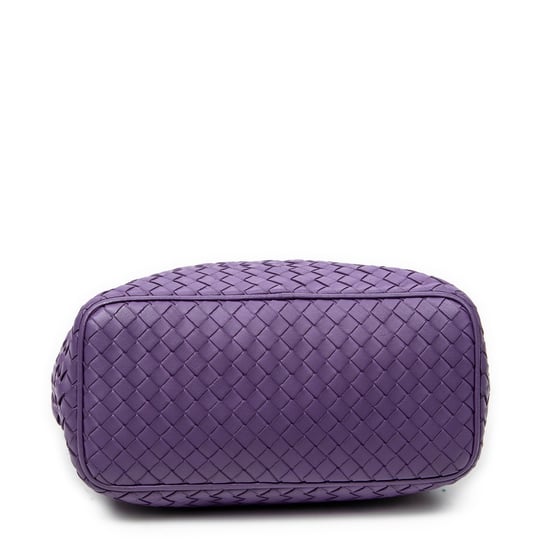 Bottega Veneta Small Zip Hobo en morado Cuero de becerro - Image 6