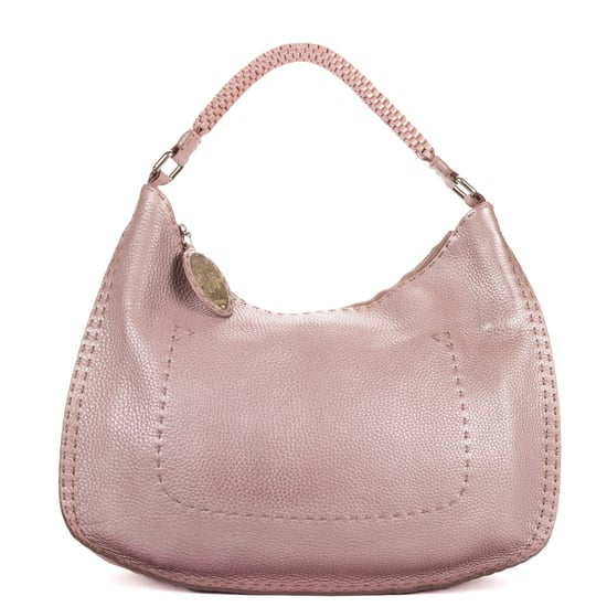 Fendi Selleria Hobo en morado Cuero de ternero - Image 1