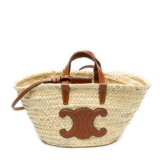 Celine Teen Classic Panier en beige Lienzo - Image 1