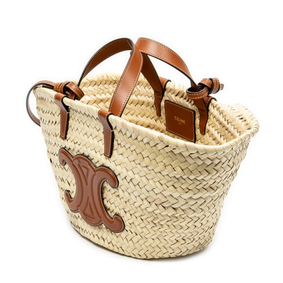 Celine Teen Classic Panier en beige Lienzo - Image 2