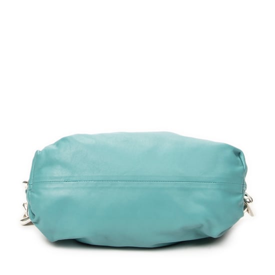 Bottega Veneta Chain Pouch en azul Cuero de ternero - Image 6