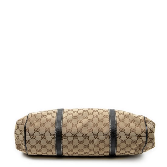 Gucci Web Shoulder Tote en beige Lienzo - Image 6