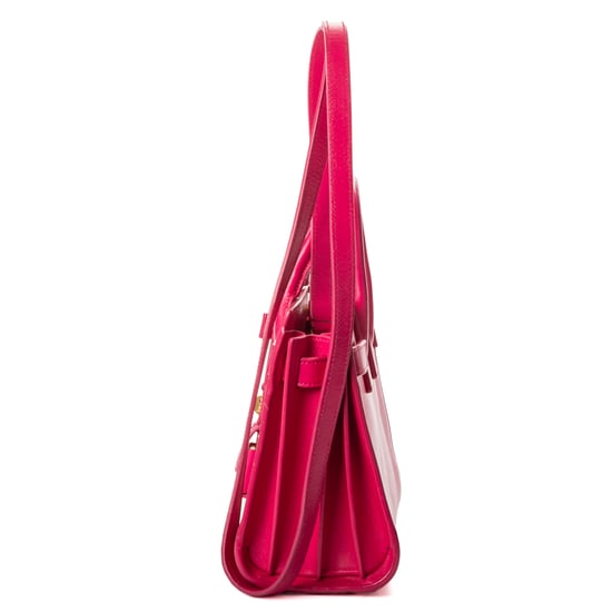 Yves Saint Laurent Nano Sac de Jour en rosa Cuero de ternero - Image 3