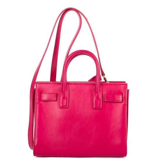 Yves Saint Laurent Nano Sac de Jour en rosa Cuero de ternero - Image 5