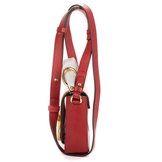 Chloé C Flap Bag en rojo Cuero de ternero - Image 3