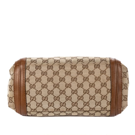 Gucci Medium Bella Flap en beige Lienzo - Image 6
