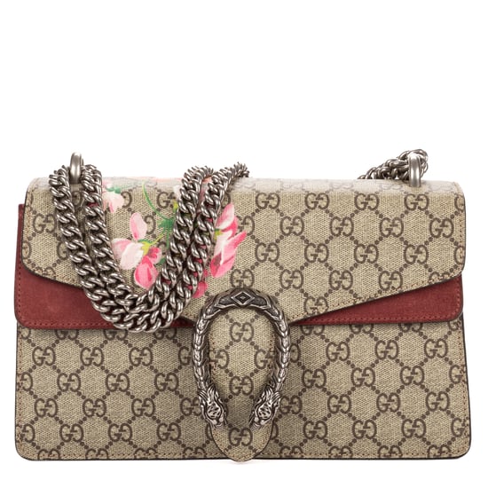 Gucci Small Dionysus Chain Crossbody Small en beige Lienzo recubierto - Image 1