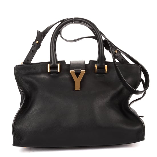 Yves Saint Laurent Small Cabas ChYc Small en negro Cuero de ternero - Image 1