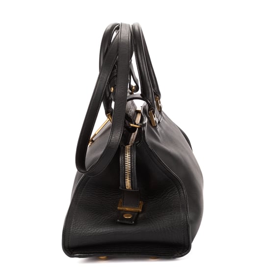 Yves Saint Laurent Small Cabas ChYc Small en negro Cuero de ternero - Image 3