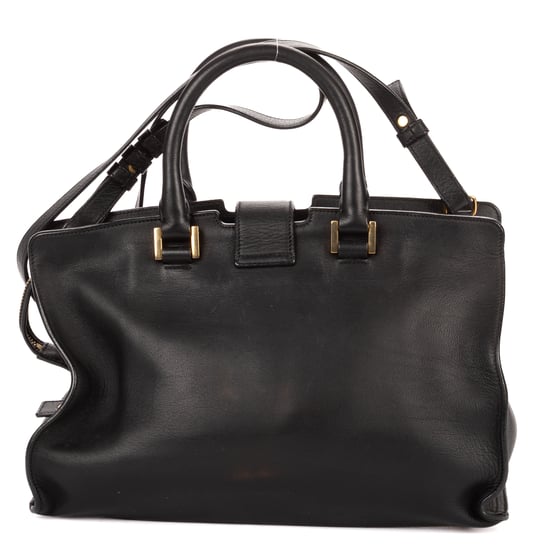 Yves Saint Laurent Small Cabas ChYc Small en negro Cuero de ternero - Image 5