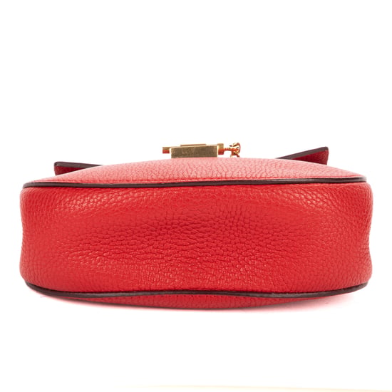 Chloé Drew Crossbody Bag Mini en  rojo Cuero de ternero - Image 6