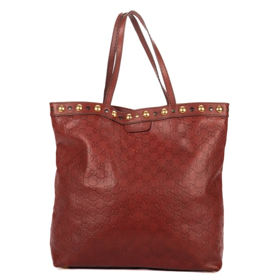 Gucci Babouska Tote en Borgoña Cuero de becerro - Image 1