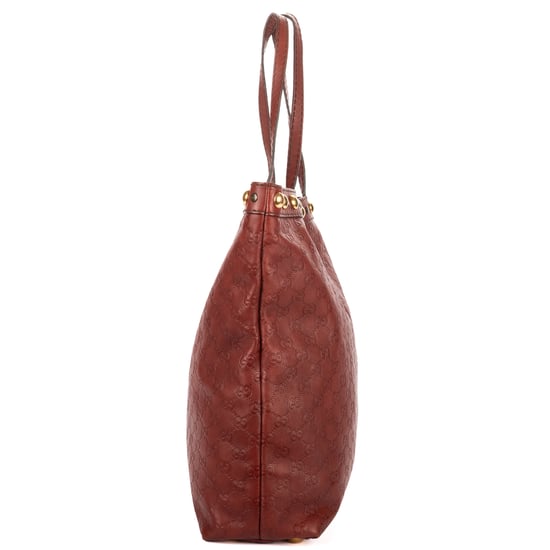 Gucci Babouska Tote en Borgoña Cuero de becerro - Image 3