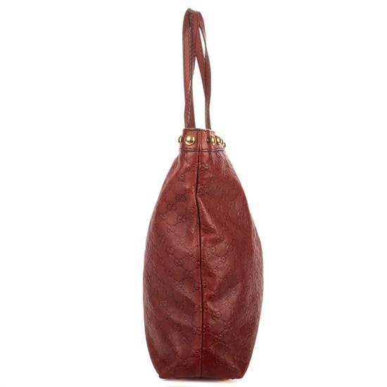 Gucci Babouska Tote en Borgoña Cuero de becerro - Image 4