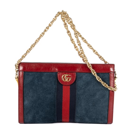 Gucci Small GG Ophidia Small en Marina Cuero de ternero - Image 1